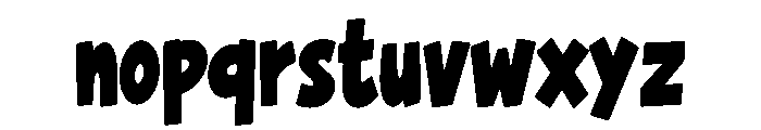 Garndo Font LOWERCASE