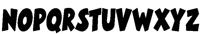 Garned Font UPPERCASE
