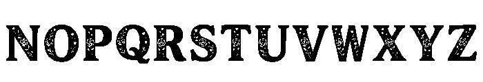 Garnet Regular Font UPPERCASE
