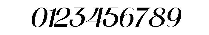 Garnetta Italic Font OTHER CHARS