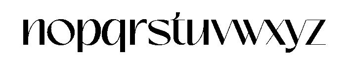 Garnetta Font LOWERCASE