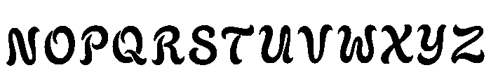 Garni Regular Font LOWERCASE