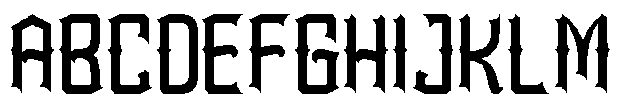 Garnicho Font UPPERCASE