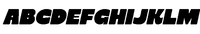 Garol Italic Font UPPERCASE