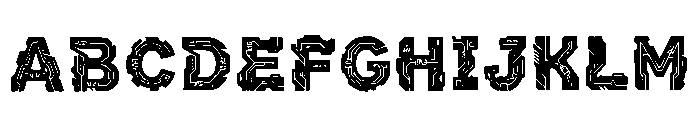 Garrison Regular Font UPPERCASE
