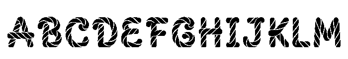 Garry Regular Font UPPERCASE