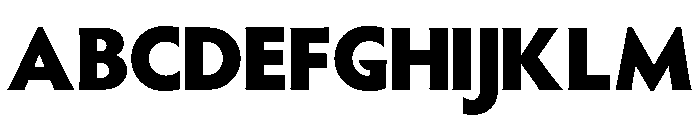 Garten Bold Font UPPERCASE