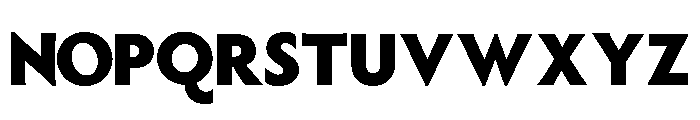 Garten Bold Font UPPERCASE