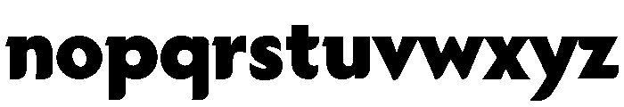 Garten Bold Font LOWERCASE