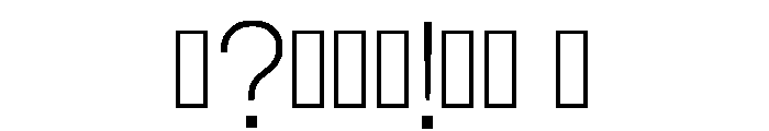 Garth Regular Font OTHER CHARS