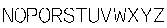 Garth Regular Font LOWERCASE