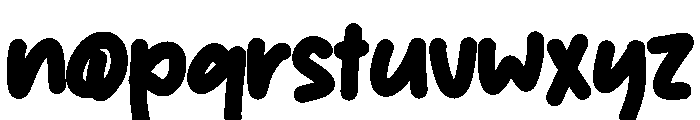 Gas Pol Font LOWERCASE