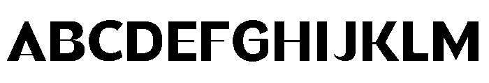 Gasby Binega. Regular Font UPPERCASE