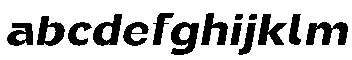 Gasby Binega. SemExp Slant FONT