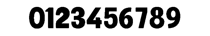 Gasby Binega. Semi Condensed Font OTHER CHARS