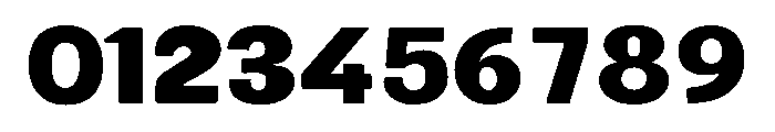 Gasby Binega. Semi Expanded Font OTHER CHARS