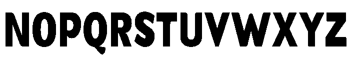Gasby Binega.Grade Condensed Font UPPERCASE