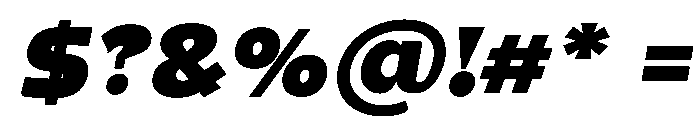 Gasby Binega.Grade SemExp Slant Font OTHER CHARS