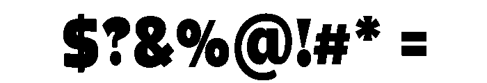Gasby Binega.Grade SemiCond Font OTHER CHARS