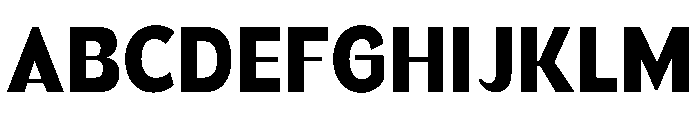 Gasby Binega.Grade SemiCond Font UPPERCASE