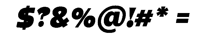 Gasby Binega.Grade Slant Font OTHER CHARS