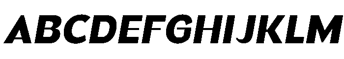 Gasby Binega.Grade Slant Font UPPERCASE