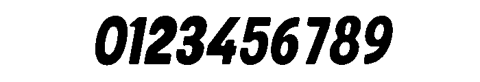Gasby Binega.Soft Cond Slant Font OTHER CHARS