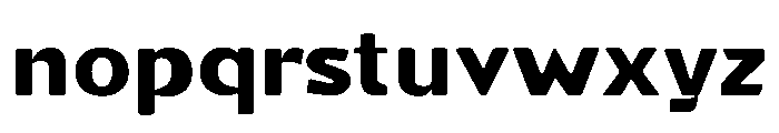 Gasby Binega.Soft Semi Expanded Font LOWERCASE