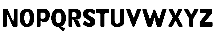 Gasby Binega.Soft SemiCond Font UPPERCASE