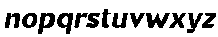 Gasby Binega.Soft Slant Font LOWERCASE