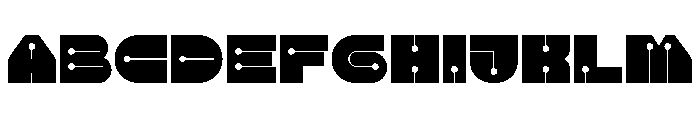 Gasno Regular Font UPPERCASE