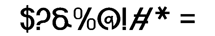 Gasteno Font OTHER CHARS