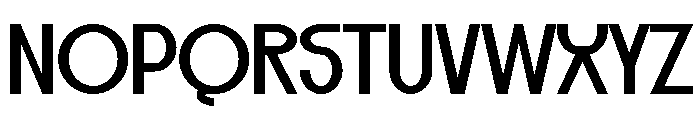 Gasteno Font UPPERCASE