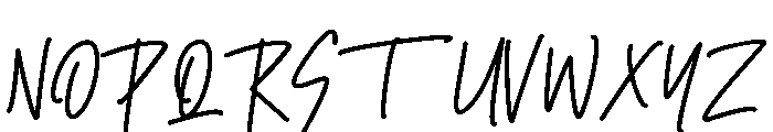Gasteroim Regular Font UPPERCASE