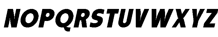 Gastilo Italic Font UPPERCASE