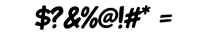 Gasto Fadena Regular Font OTHER CHARS