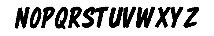 Gasto Fadena Regular Font UPPERCASE