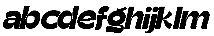 Gatega Black Italic FONT