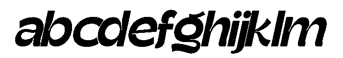 Gatega Bold Italic FONT