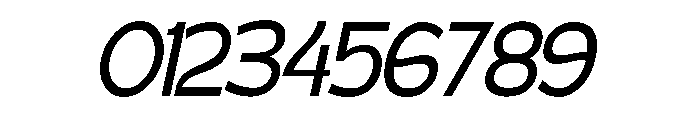 Gatega Regular Italic Font OTHER CHARS