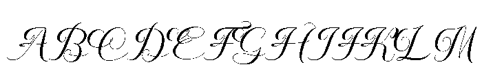 GatishaPhotography Font UPPERCASE