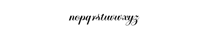 GatishaPhotography Font LOWERCASE