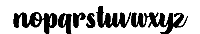 Gatline Hanmoy Regular Font LOWERCASE