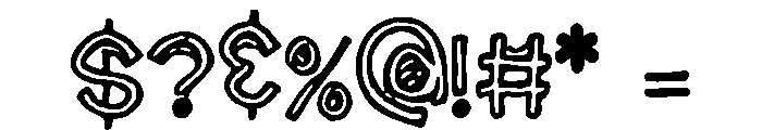 Gatsby_Modern Font OTHER CHARS