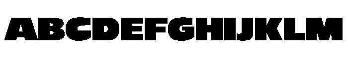 Gauden Font UPPERCASE