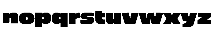 Gauden Font LOWERCASE