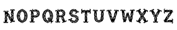 Gauja Regular Font UPPERCASE