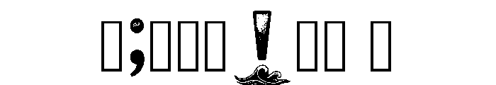 Gavle Regular Font OTHER CHARS