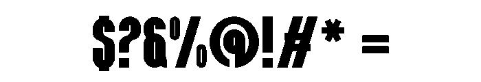 Gavonay Font OTHER CHARS