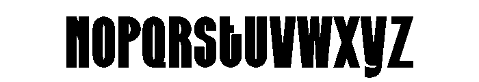 Gavonay Font LOWERCASE